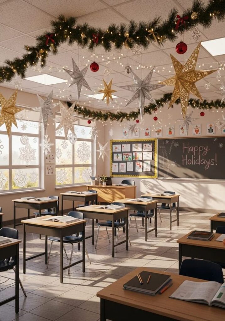 School event catering setup with organized meal service